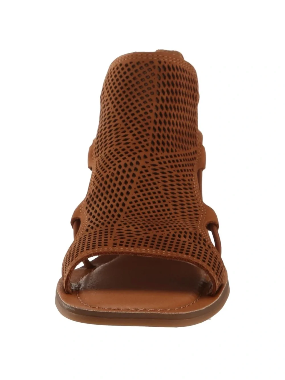 Lucky Brand Brown Perforated Gladiator Sandals LK – BARTEGA pinto gladiator